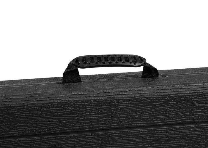 Zahradní stůl skládací 180 cm černý HDPE kufr kempingový 00012280